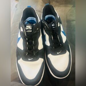 Nike SB Alleyoop in Cream and Royal Blue